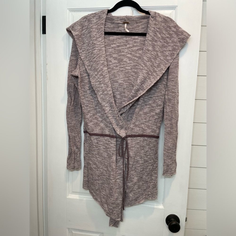 Free People Lightweight Wrap Sweater size L